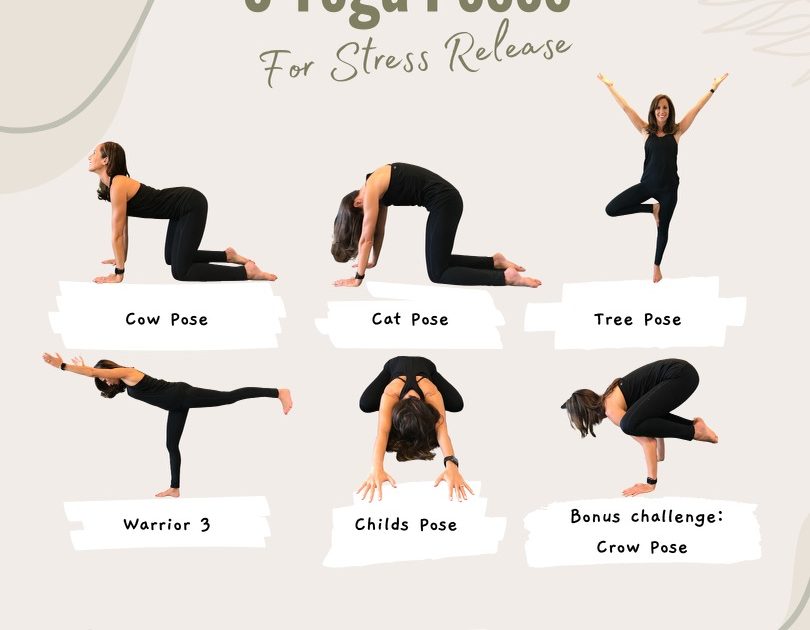 6 yoga poses for stress release