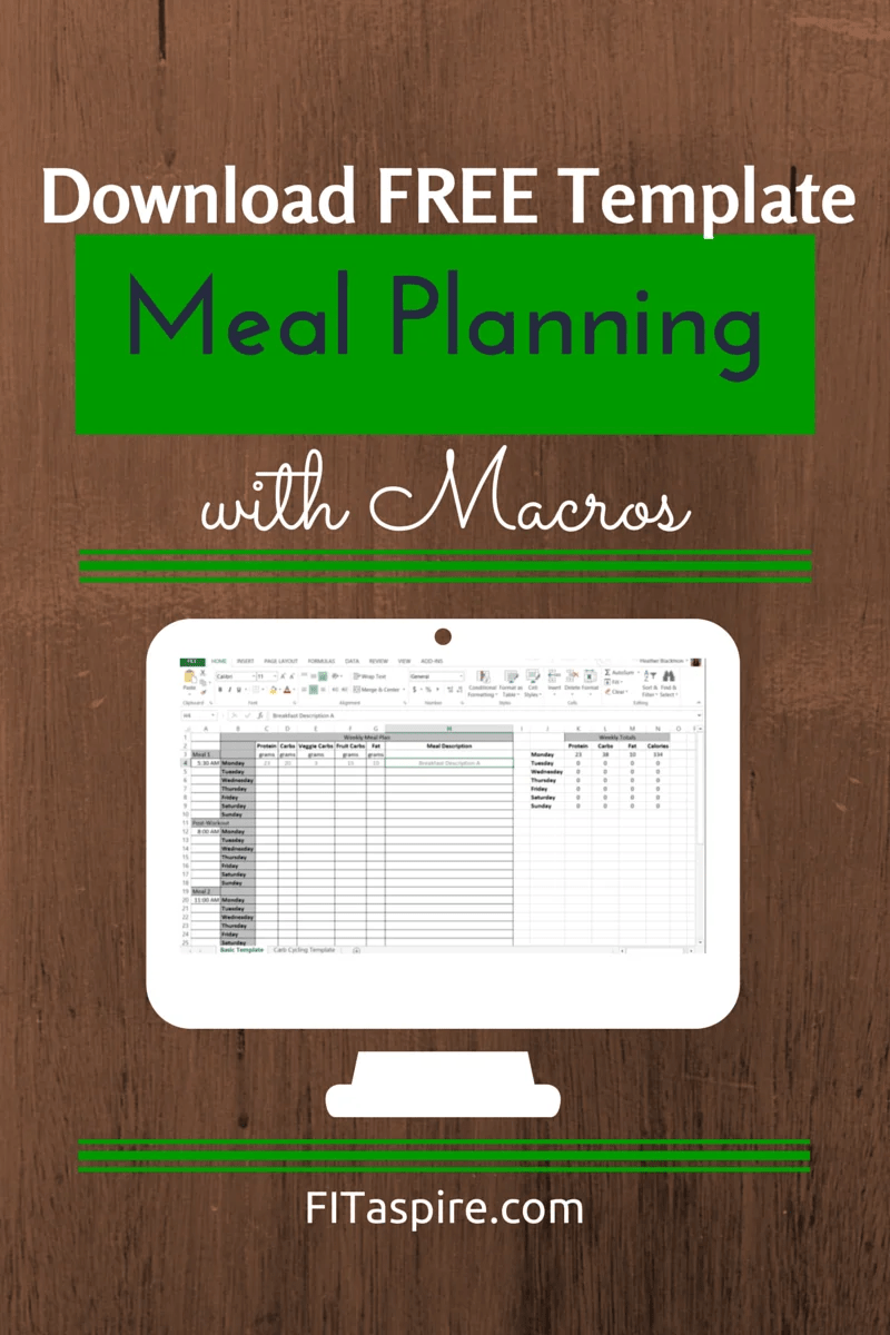 pix Make A Meal Plan Based On Macros fitaspire