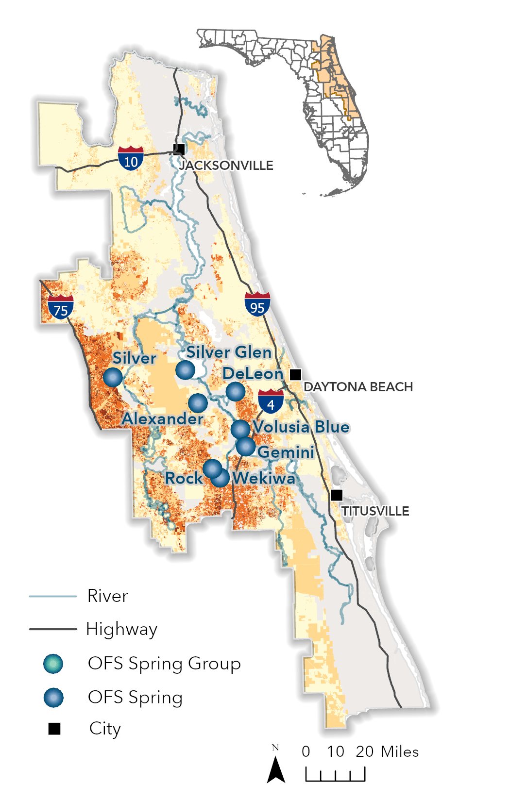 Outstanding Florida Springs Rock Springs Florida Springs BWA Year2 SJR N 