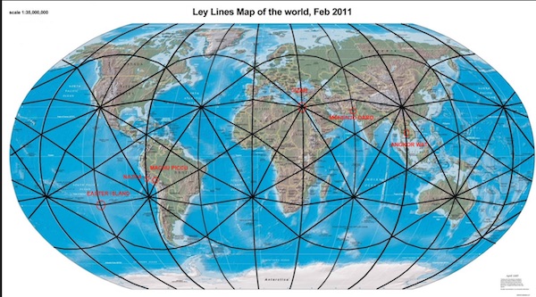 Did You Know The Earth Has Ley Lines And Chakras Here S Where They Are Ley Lines 