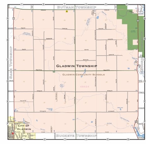 Township Map Gladwin Township Township Map 2 