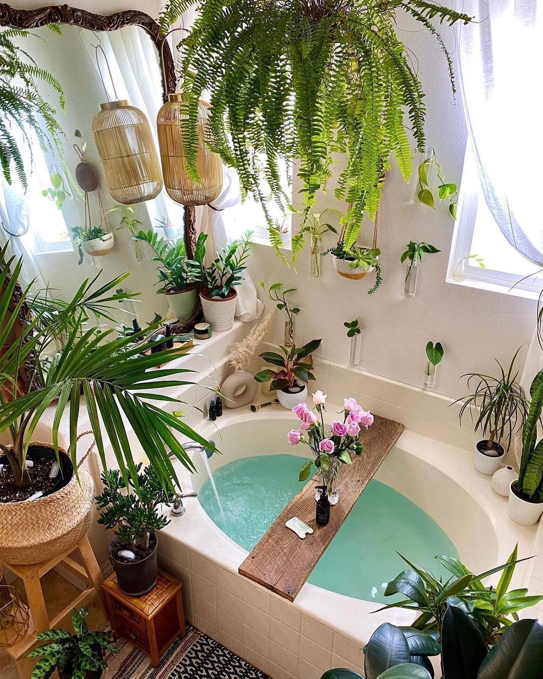 19 boho bathroom decor ideas giving light and airy vibes