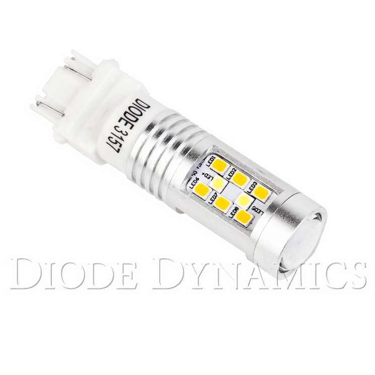 Diode Dynamics 3157 Hp24 Switchback Dual Color Led Bulbs Pair Hid Kit Pros