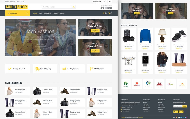 Bootstrap Shop Template Free Download Html Codex - Gradient Picture Collection - Mobile Quality