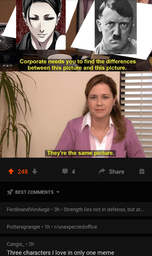 Cursed anime memes reddit