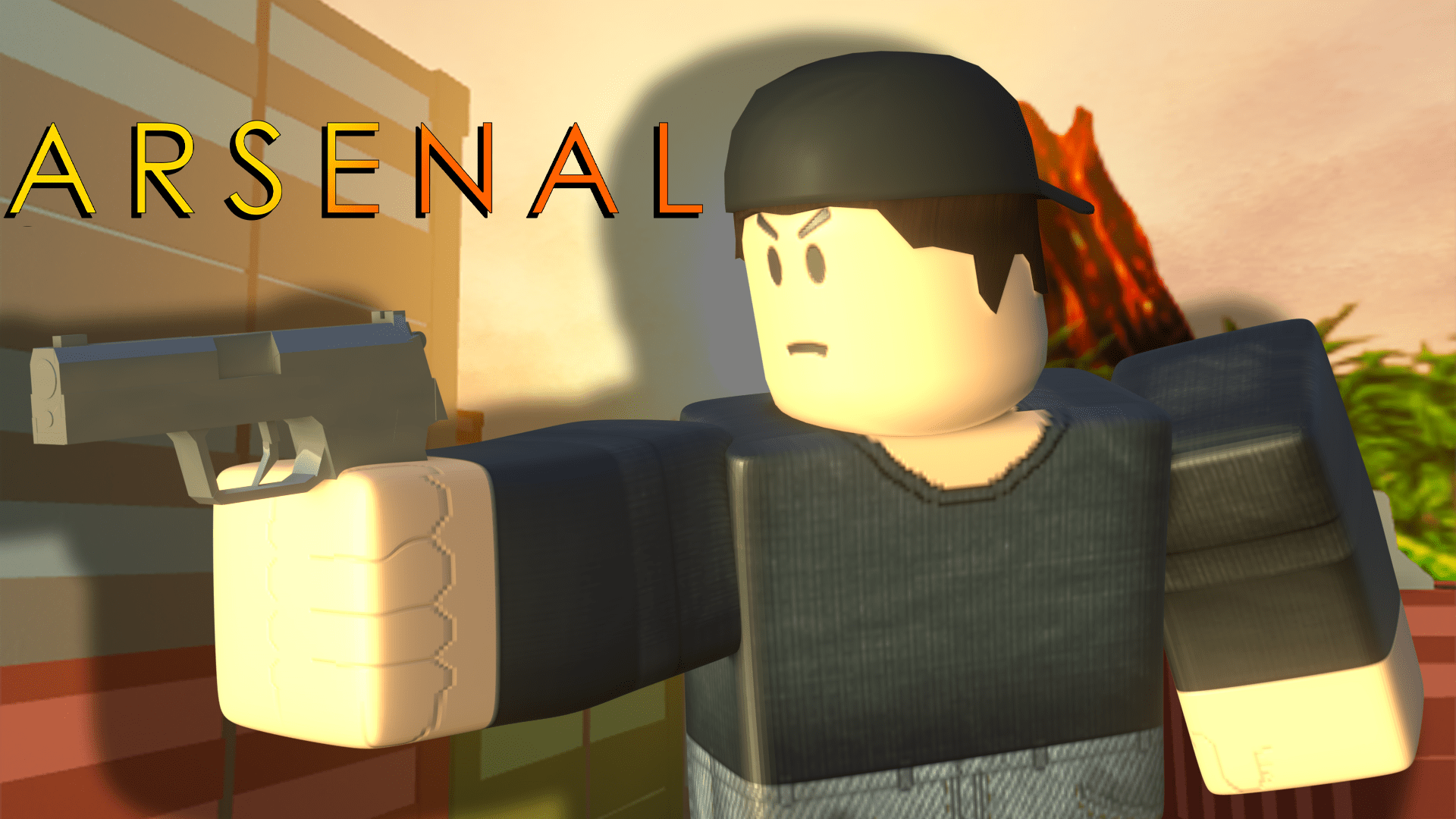 Arsenal Roblox Wallpaper Arsenal Thumbnail Gfx Feedback Creations 