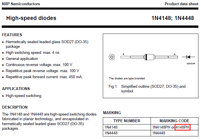 Diode Zener Ph 4148 Datasheet Saffuan Jaffar Travel Projek