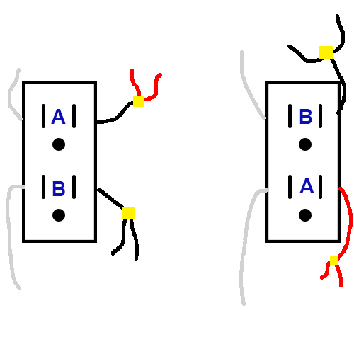 Wiring diagram for gfci outlet