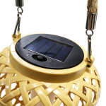 Lampara Farol Solar Colgante De Plástico Para Exteriores - Imagen 4