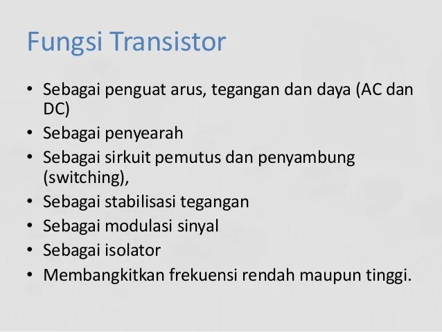 Fungsi Dioda Transistor Dan Thyristor Pengertian Fungsi Fungsi Dioda Transistor Dan Thyristor Pengertian Fungsi