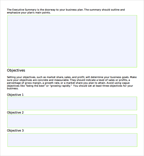 Non Profit Organations Business Plan