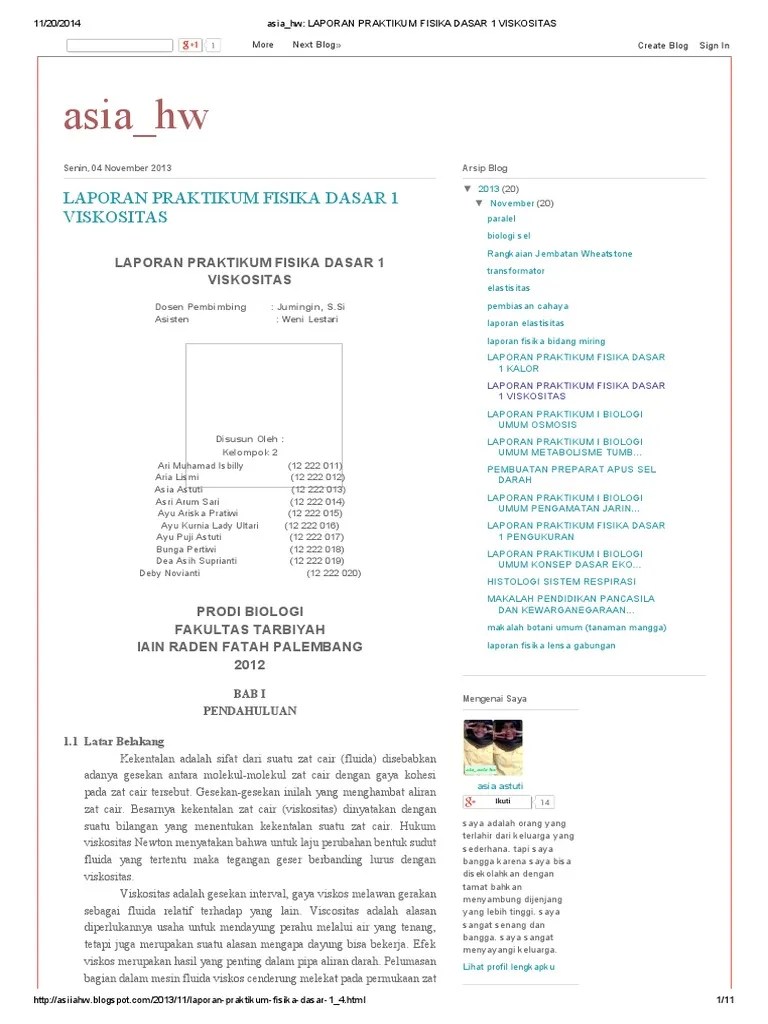 Contoh Soal Hukum Stokes Beserta Jawabannya