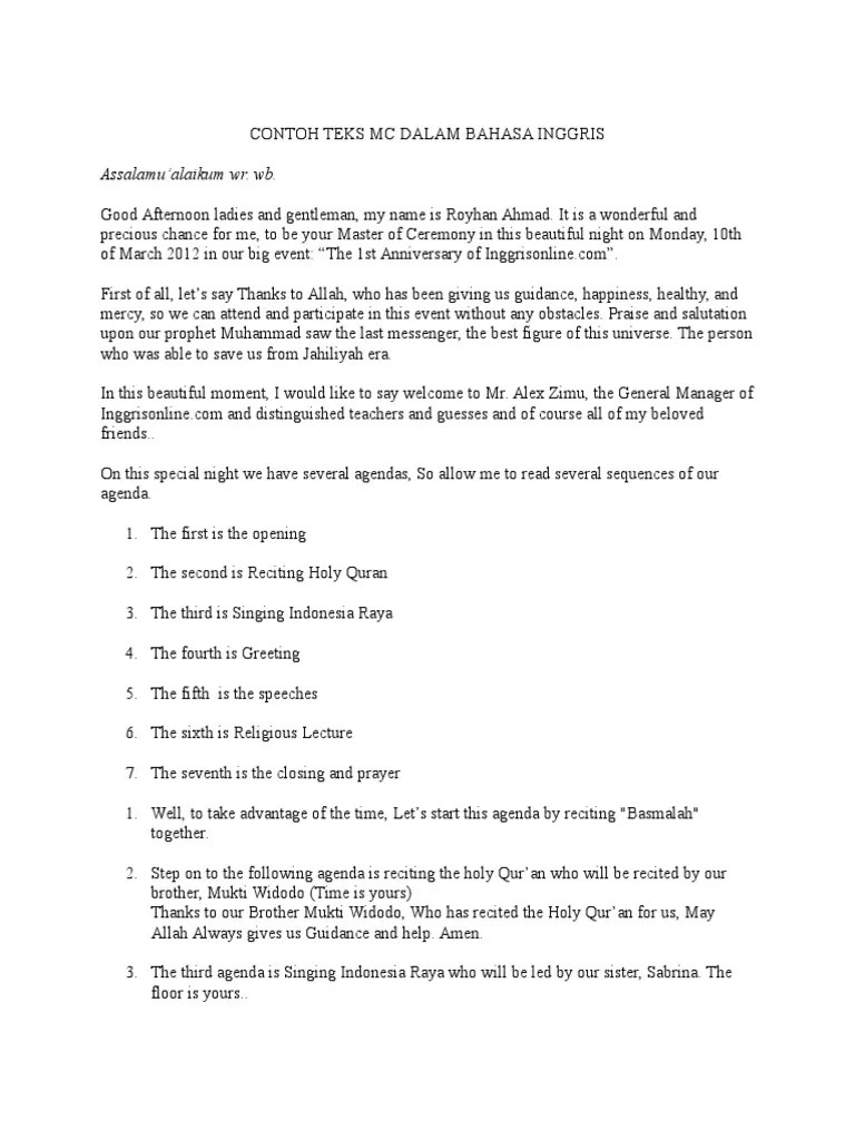 Contoh Teks Mc Bahasa Bali – Beinyu.com