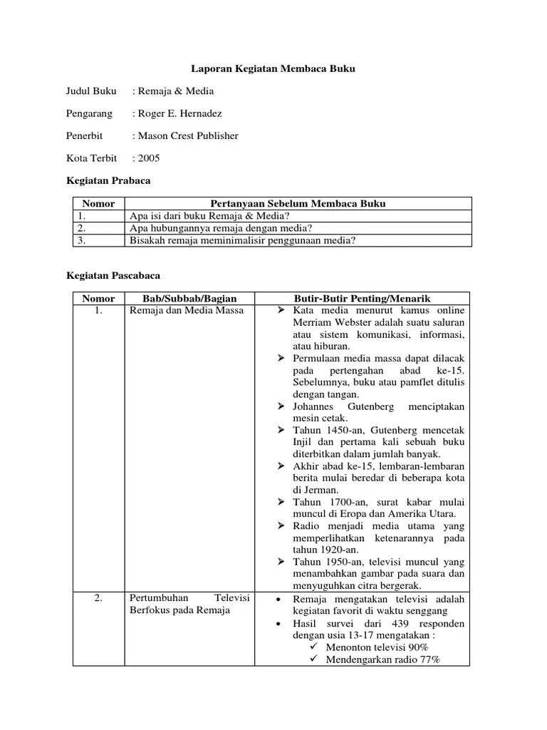 Laporan Literasi Buku Nonfiksi Pdf Ciri-ciri buku fiksi di antaranya.