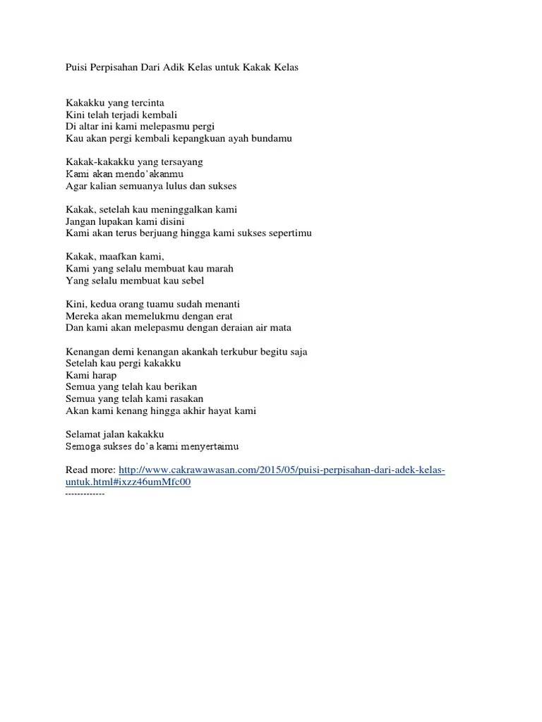 31+ Kata Kata Perpisahan Untuk Kakak Kelas Tersayang