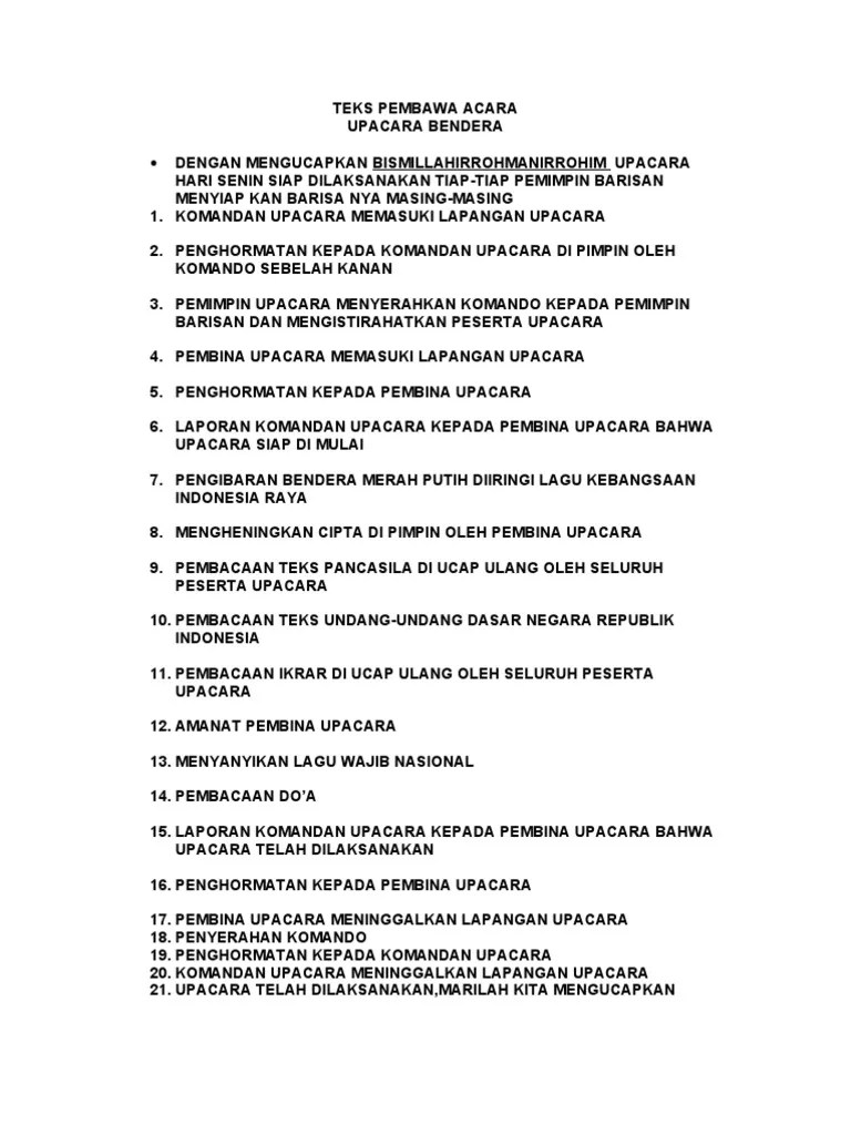 Contoh Sambutan Ketua Panitia Isra Mi Raj Bahasa Sunda – Berbagai Contoh