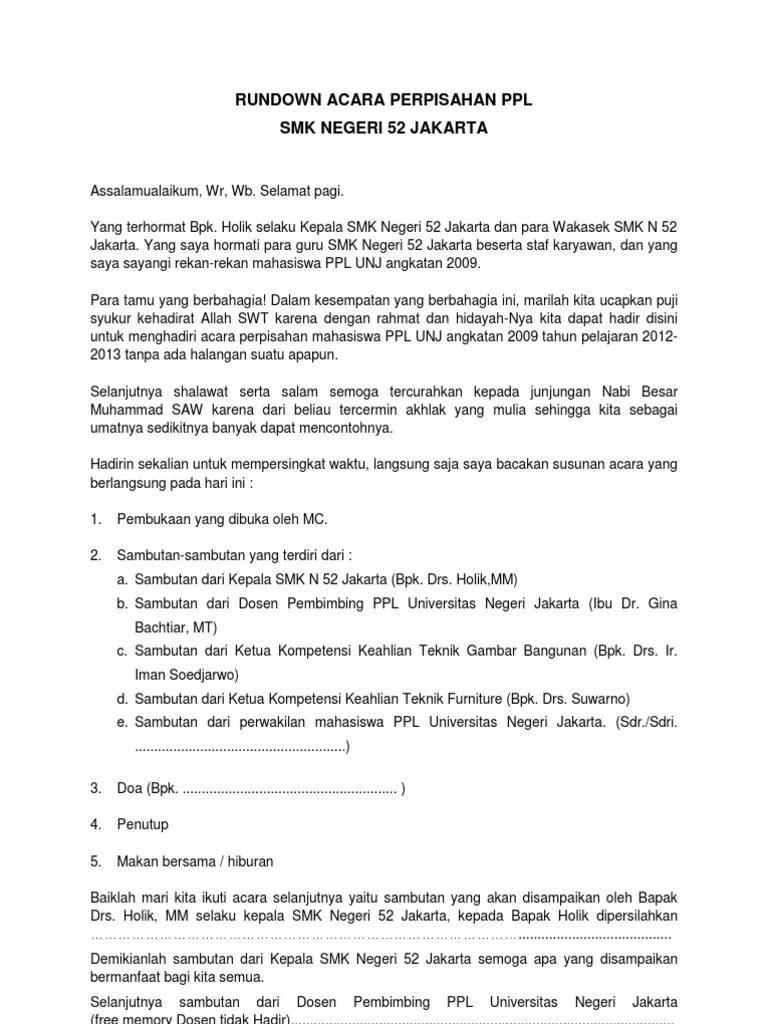 Kumpulan Contoh Mc Perpisahan Kantor - Kumpulan Contoh Teks MC