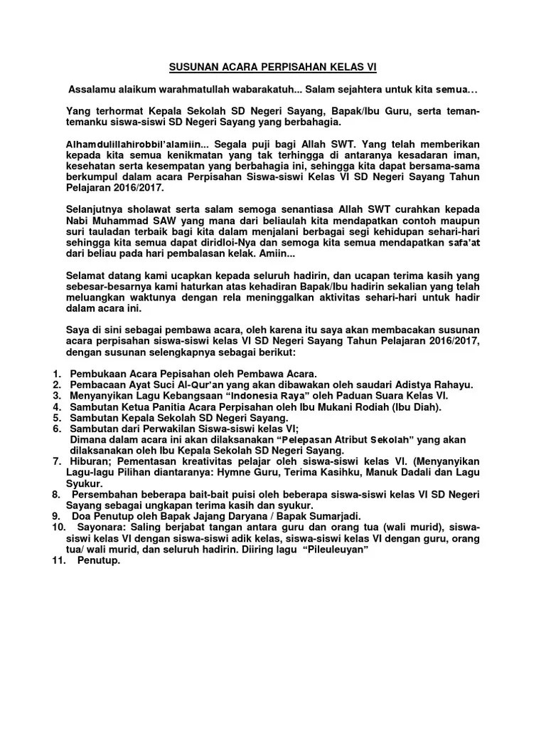 Contoh Pidato Perpisahan Kelas 9 Singkat Dan Mudah Dihafal – Berbagai Contoh