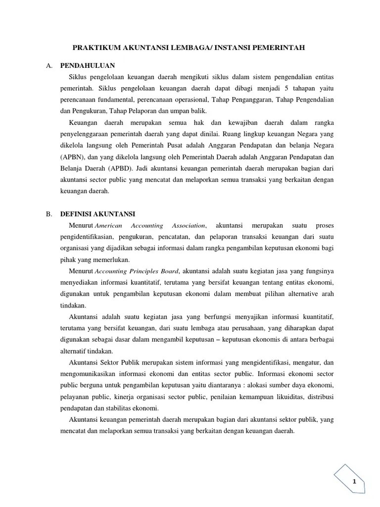 Soal Pilihan Ganda Akuntansi Pemerintahan Kelas 11 – Beinyu.com