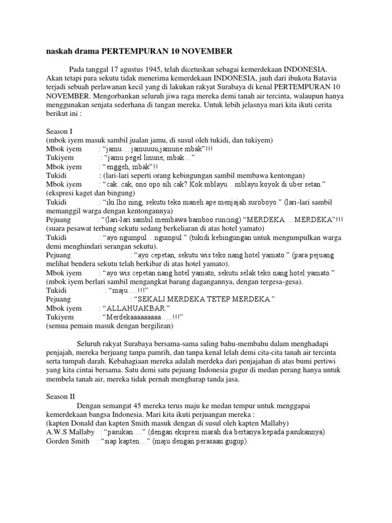 Yuk Simak 16+ Contoh Naskah Drama Peristiwa Sumpah Pemuda [Terlengkap] -  Belajar Contoh Soal by Permata