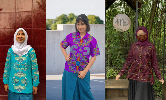 SMA Negeri 2 Surabaya Gelar Pameran Desain Motif Batik Digital melalui  Media Sosial | indiekraf.com