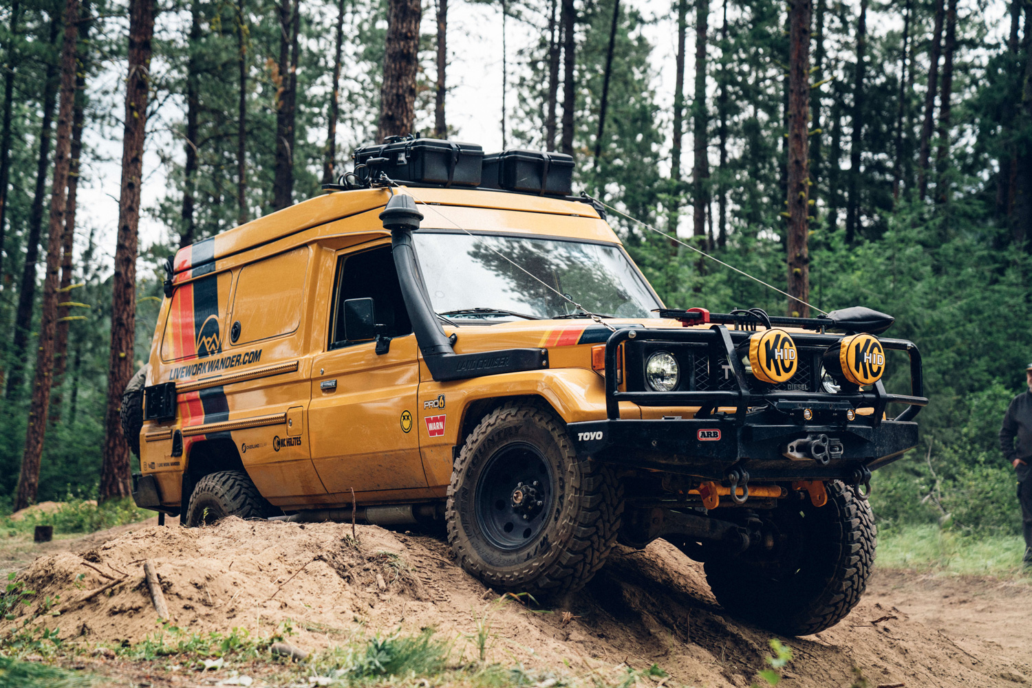 78 series toyota land cruiser troop carrier