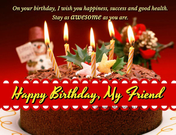 wallpapers Happy Birthday Wishes For Friend Healthy messages wishes and quotes 365greetings