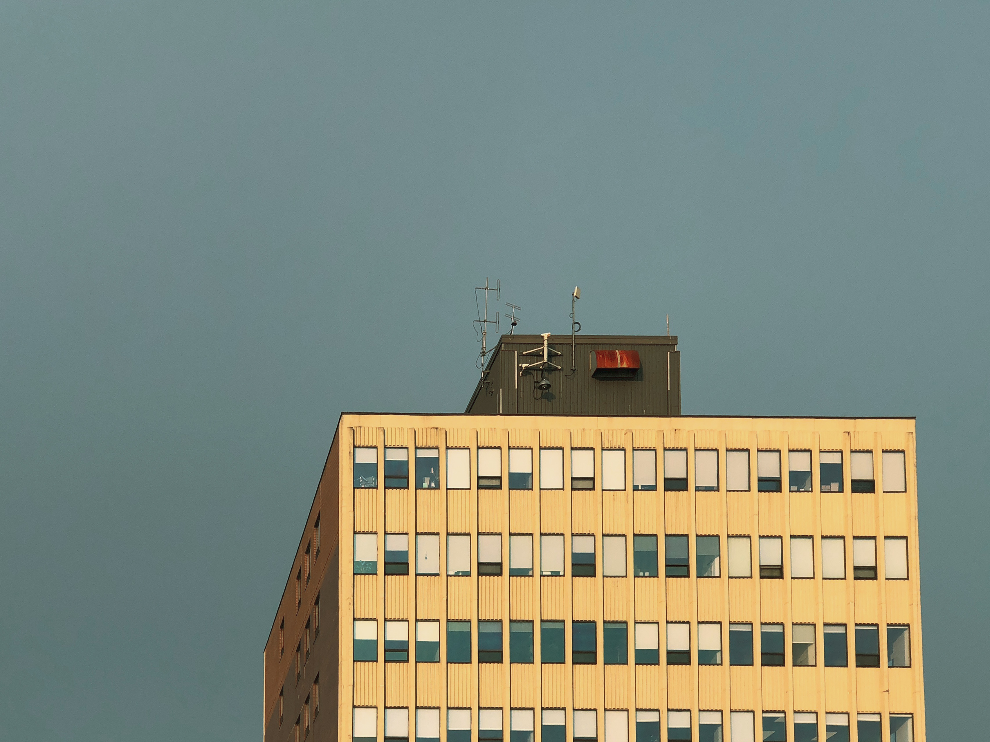 A photograph depicting Building View from Water Street Saint John