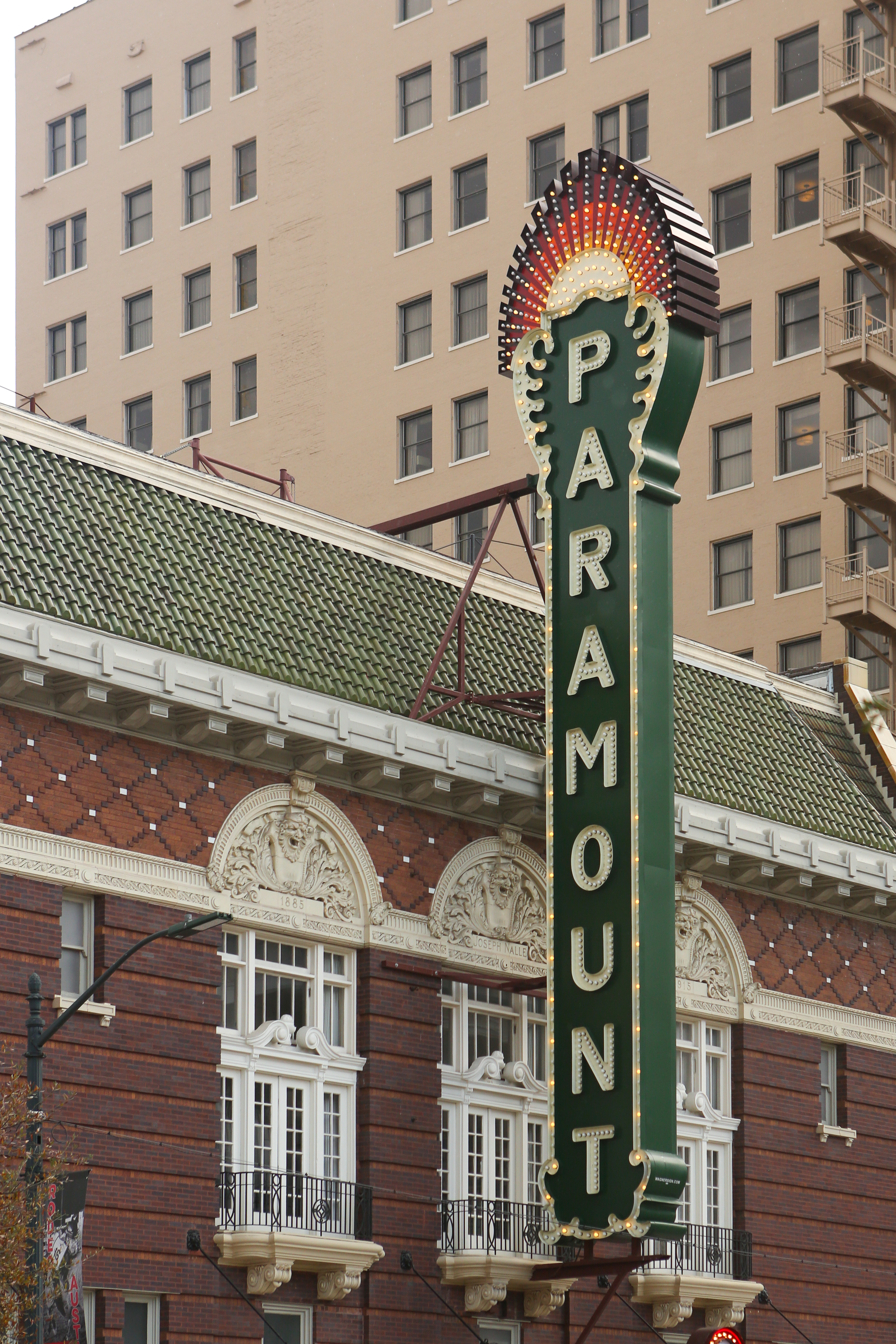 Austin Texas Paramount Sign