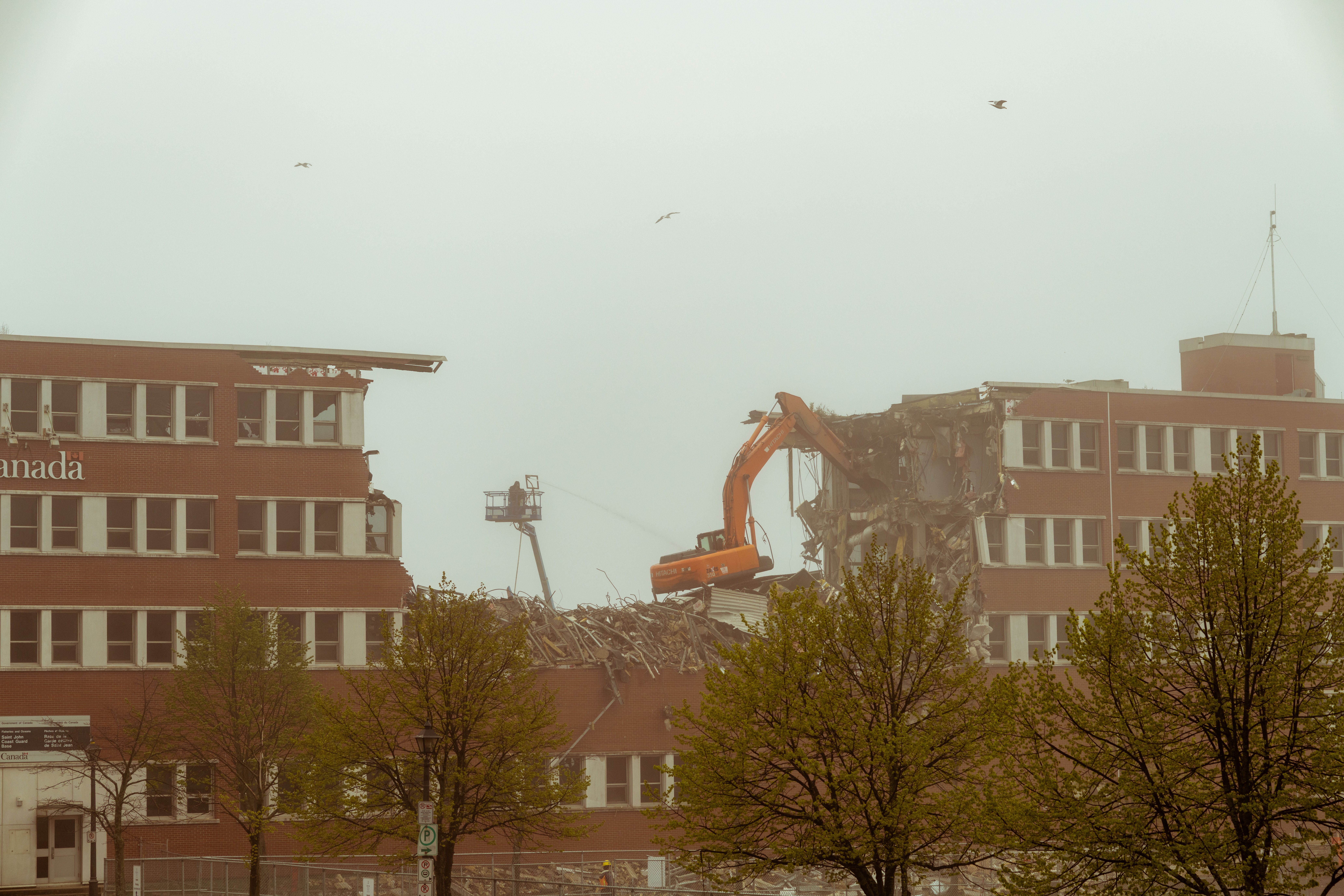 Saint John Coast Guard Building Demolition