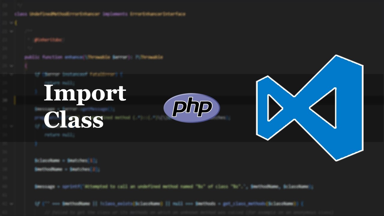 Php How To Automatically Import The Namespace Of A Class In Vs Code Stack Overflow - High Quality Nature Design - Ultra HD