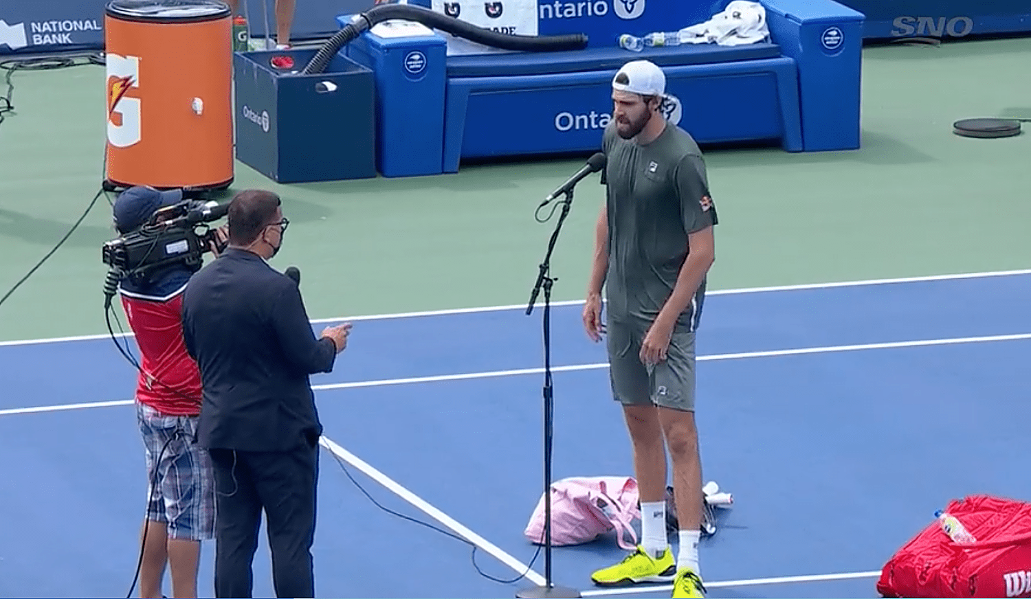pics Opelka Pink Bag the only tennis site