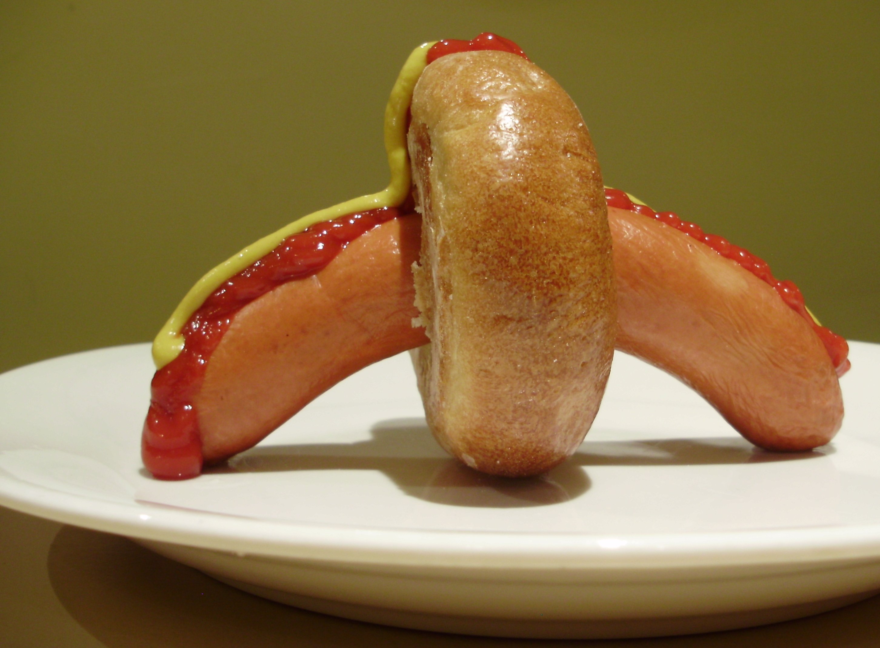 picture Hot Dog With No Bun the discordian hot dog ourobengr