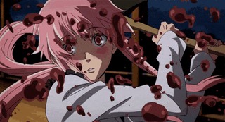 wallpapers Psycho Yuno Gasai Fanart amino apps