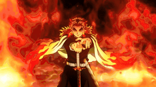 wallpapers Tanjiro Fire Breathing Pfp Gif amino apps