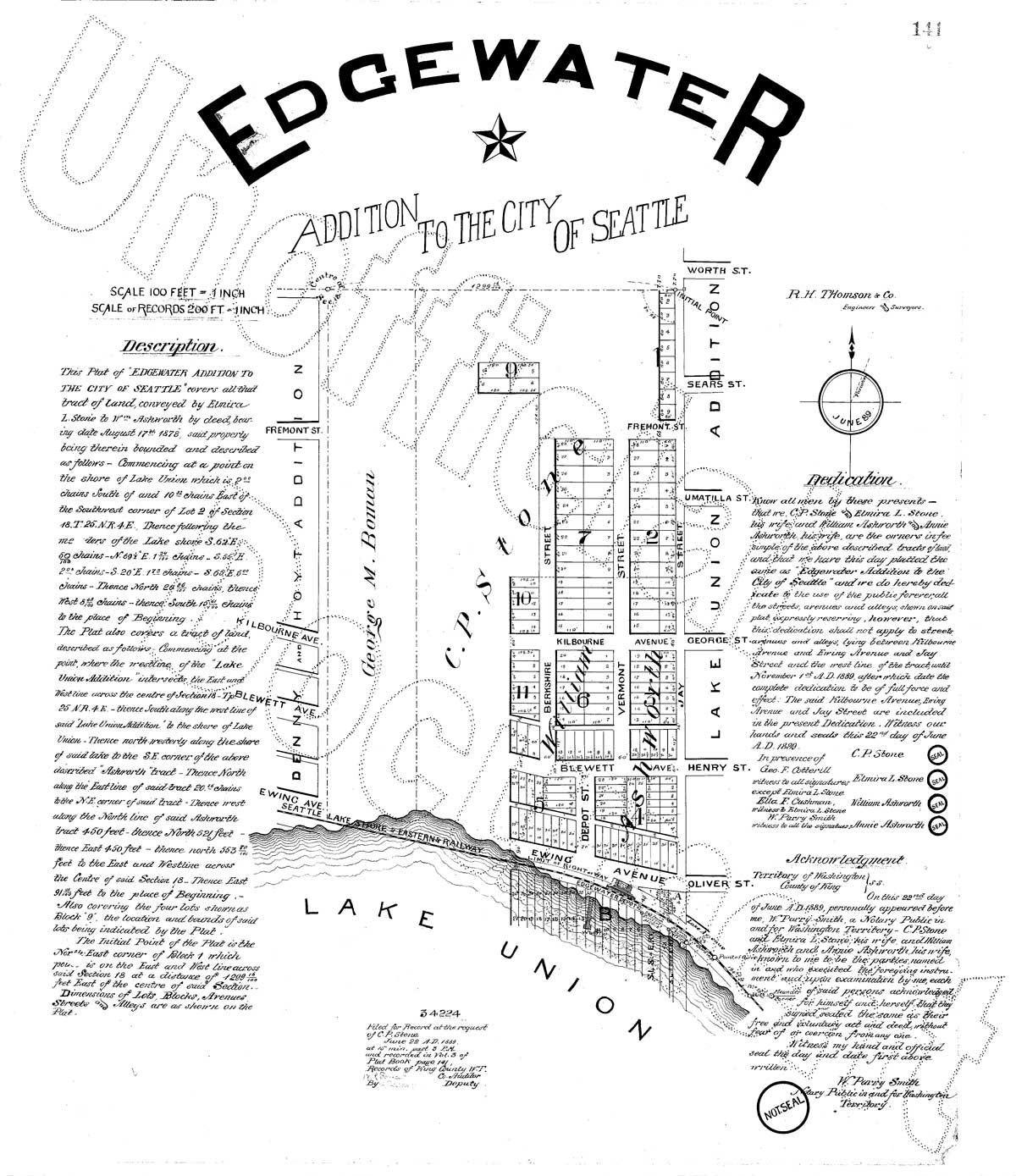 EDGE Edgewater Addition Map WEB Seattle Now Then Edge Edgewater Addition Map Web1 