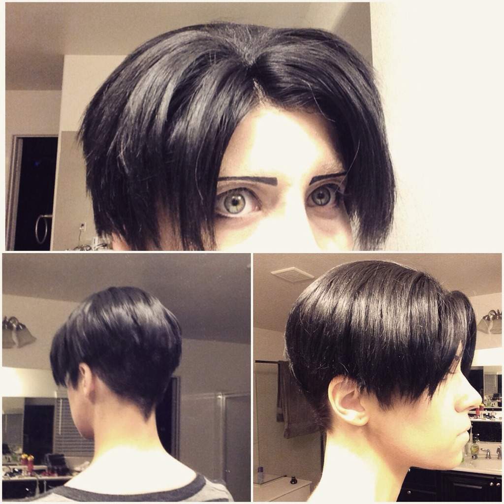photo Cosplay Real Life Levi Undercut real life levi undercut novocom top