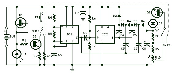 Self Powered Battery Tester Power Supply Circuits Self Powered Battery Tester Power Supply Circuits