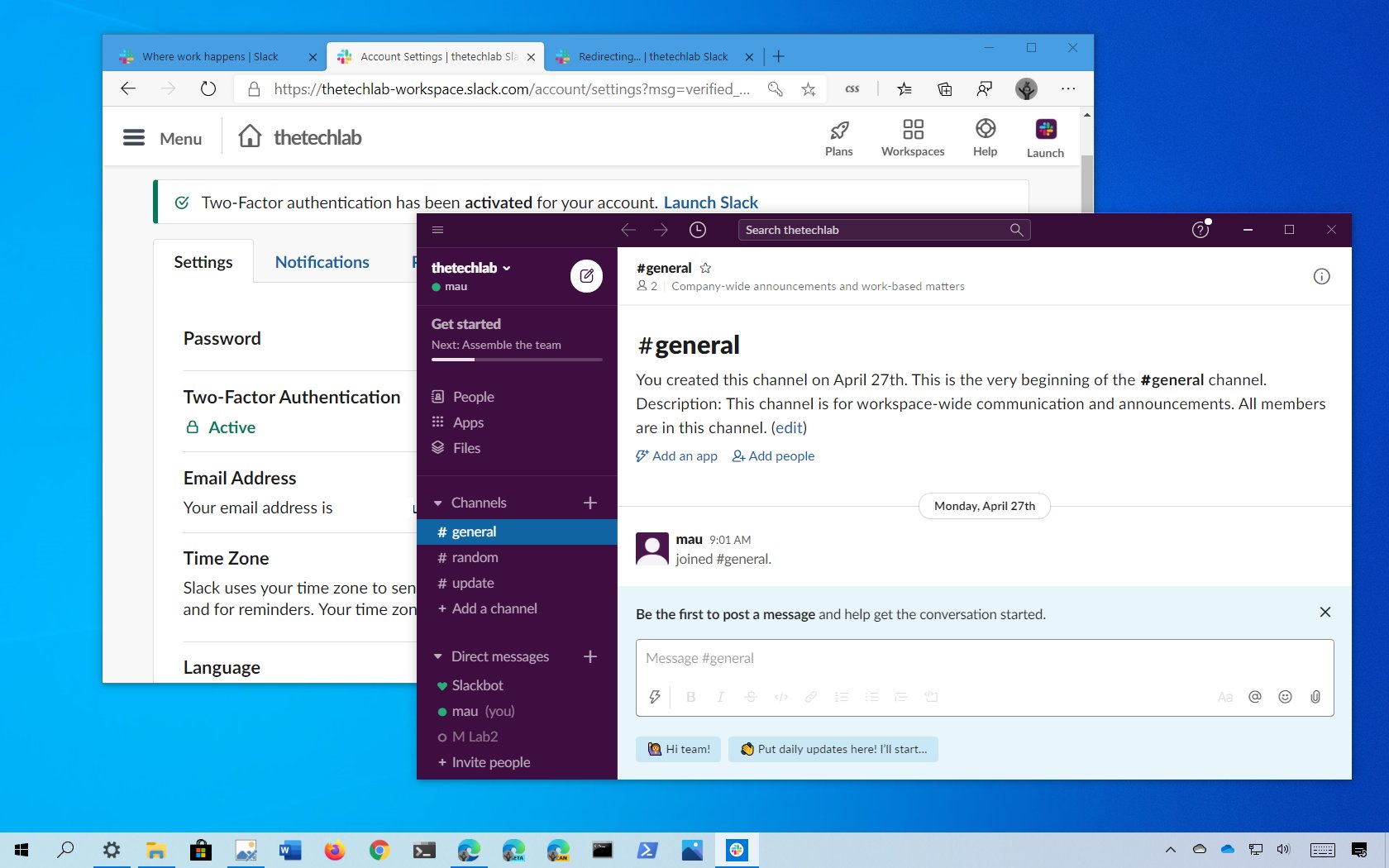 Slack How To Enable Two Factor Authentication Using An Authenticator App - Stunning Ultra HD Mountain Wallpapers | Free Download