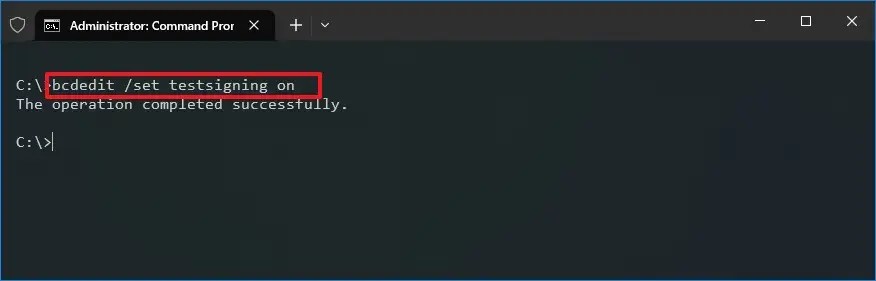 Windows 10 How To Disable Driver Signature Enforcement Mode If Bcdedit Set Testsigning On - Stunning Vintage Illustration - Desktop