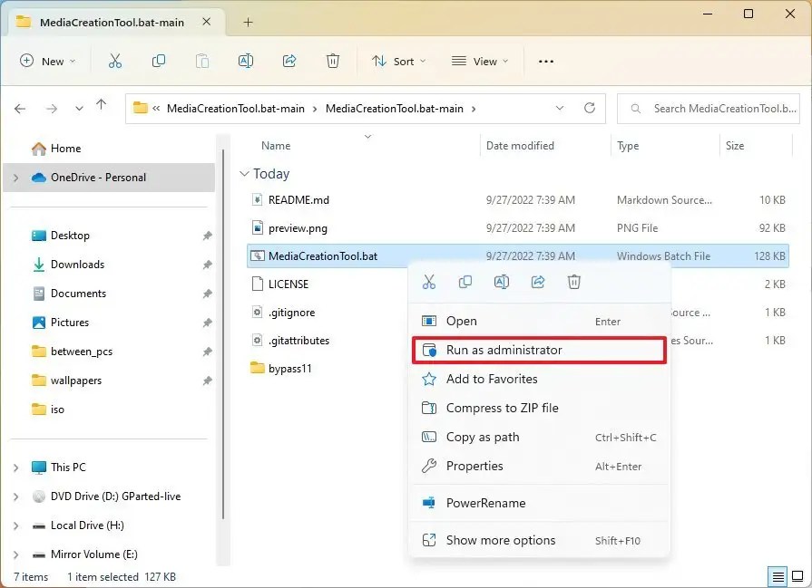 Mediacreationtool Bat Win 11 - Ultra HD Dark Pattern - 4K