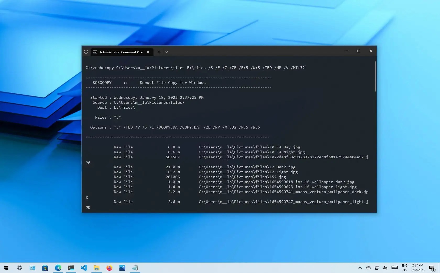 Continue File Copying Even If Error Occurs In Windows Using A Robocopy - Landscape Arts - Incredible Ultra HD Collection