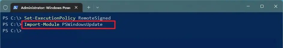 How To Manually Update Windows 10 11 Using Powershell - High Quality Ocean Wallpaper - Ultra HD