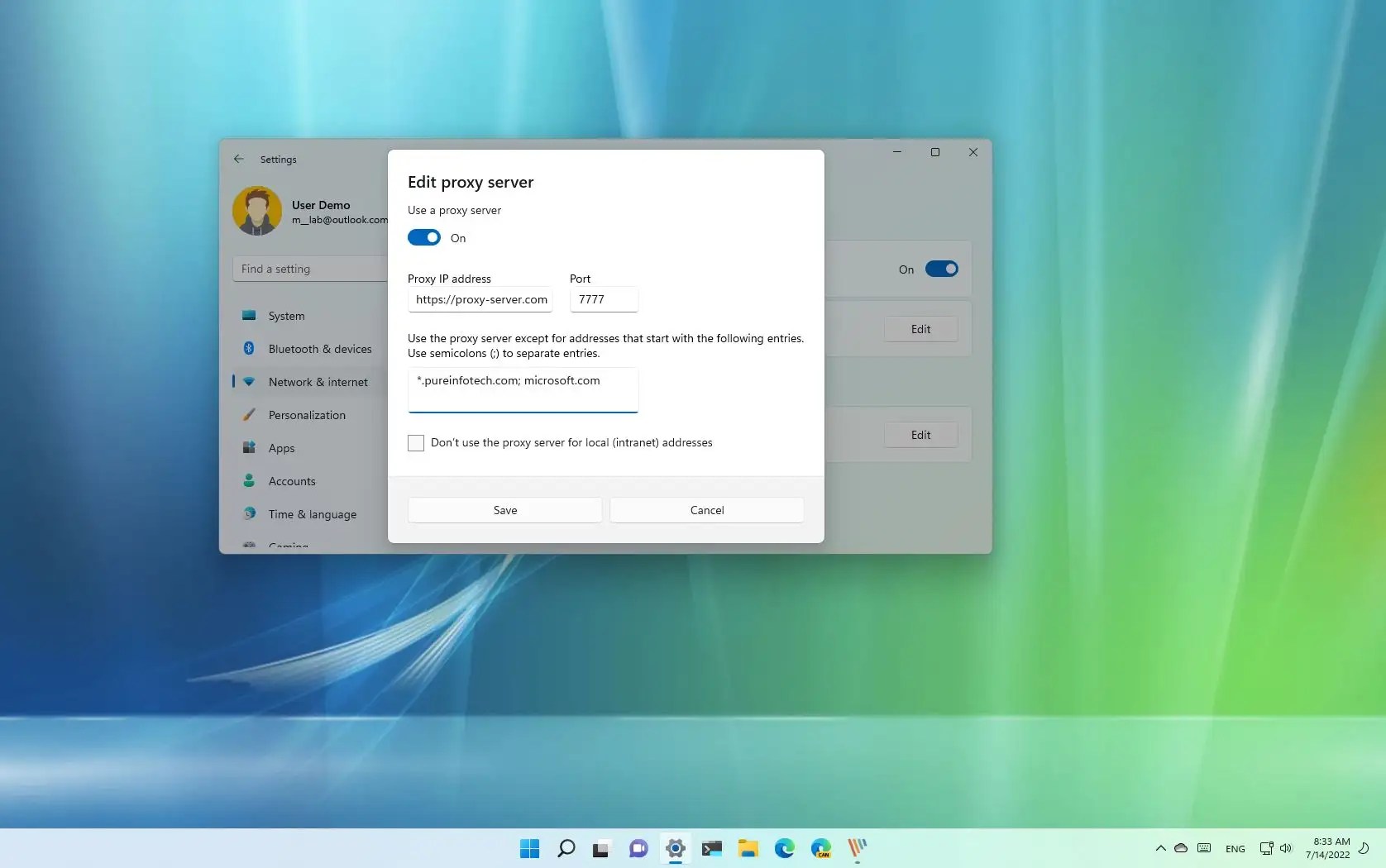 How To Setup Proxy Server On Windows - Space Illustration Collection - High Resolution Quality