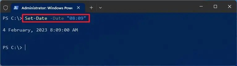 How To Set Date And Time Using Powershell On Windows - Premium Colorful Photo Gallery - Desktop