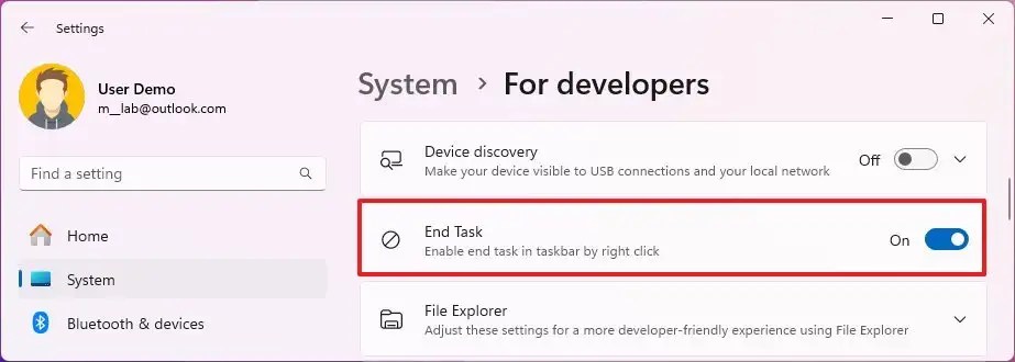 How To Enable End Task In Taskbar By Right Click To Close Apps In Windows 11 Youtube - 8K Sunset Photos for Desktop