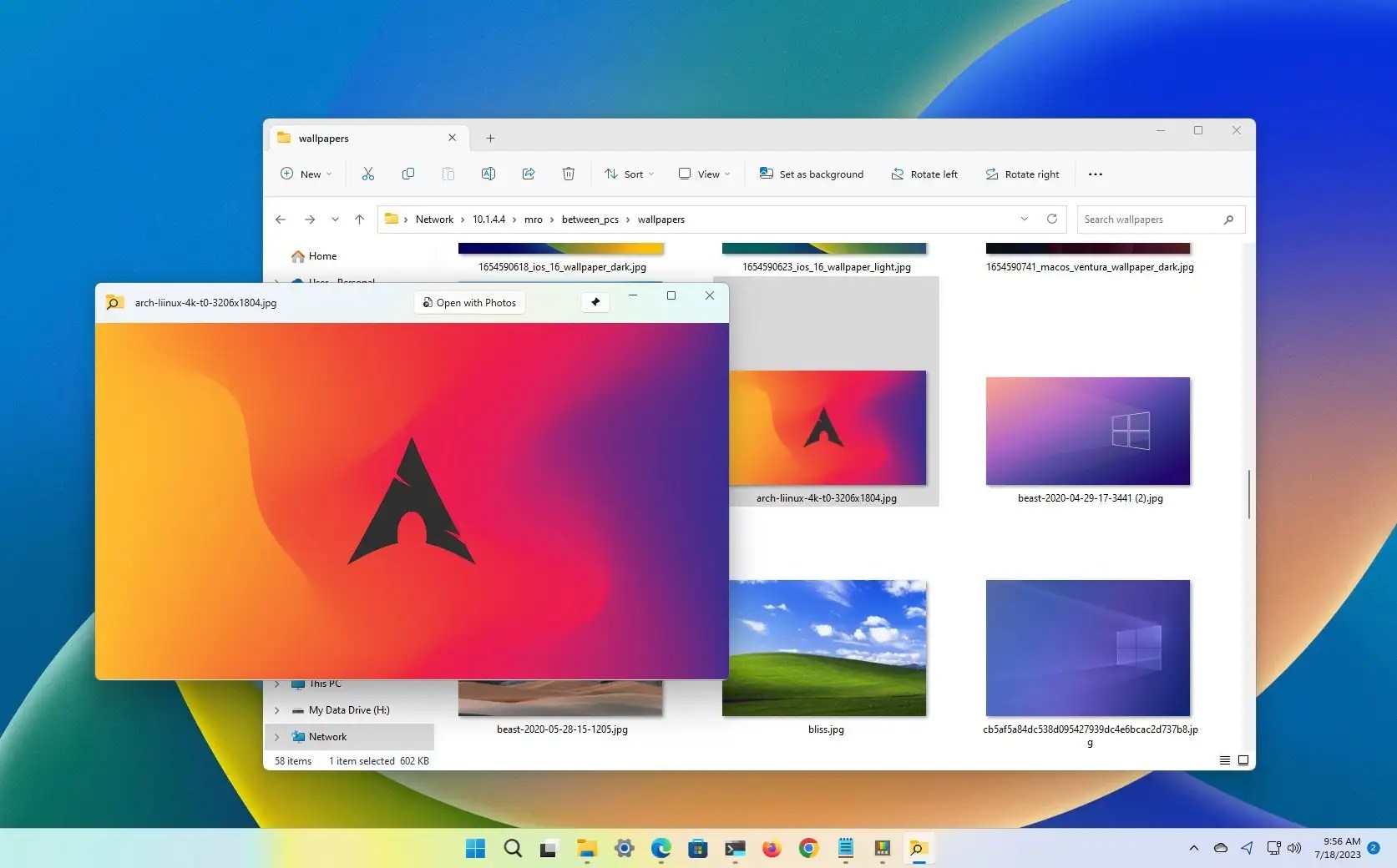 How Can I Preview Windows Files Without File Extension Super User - Modern Landscape Texture - HD