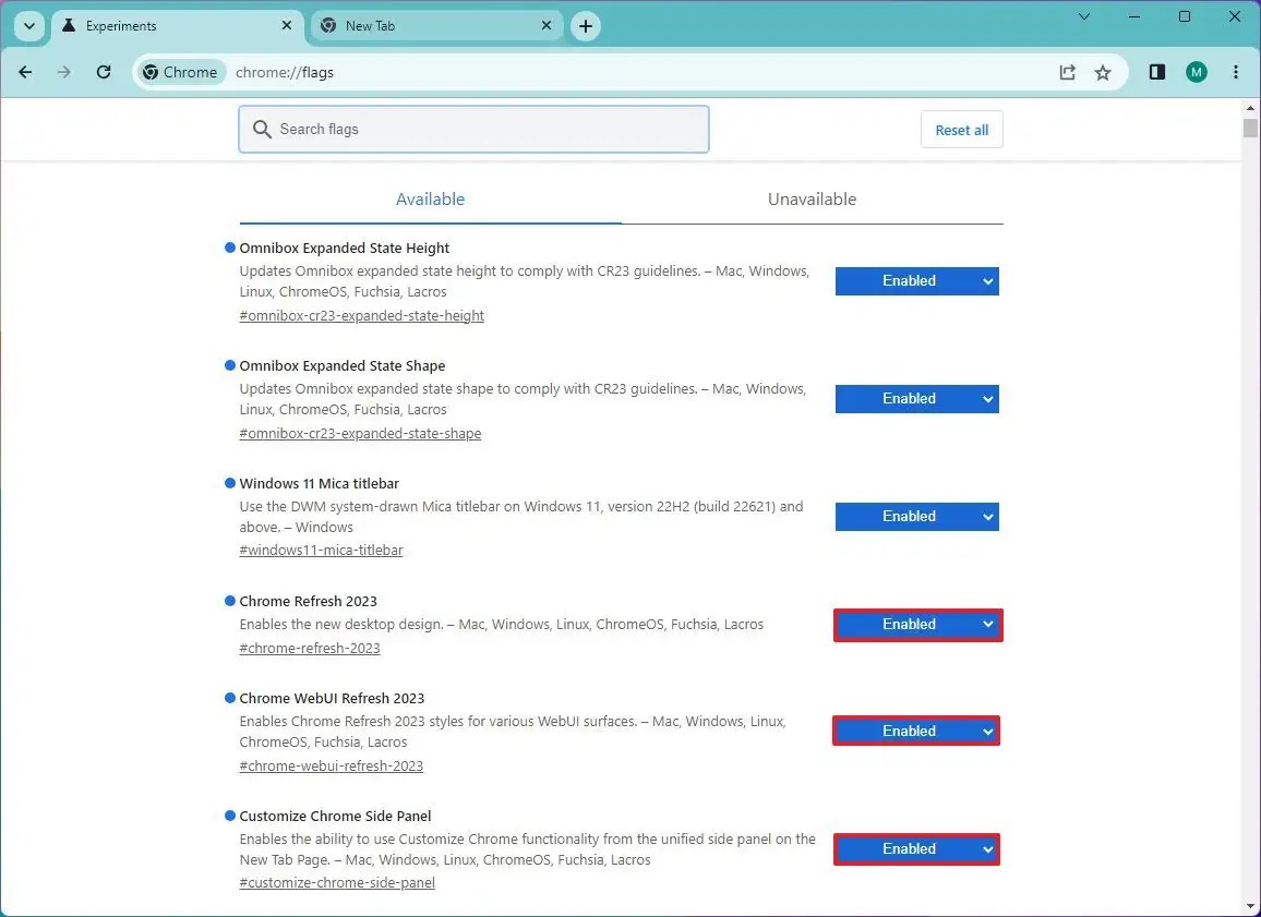 How To Enable New Ui Refresh 2023 On Chrome In Windows 11 - Classic Landscape Illustration - HD