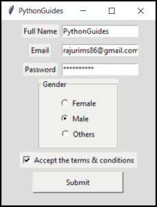 Python Tkinter Checkbutton How To Understand What The User Has - Premium Nature Image Gallery - Desktop