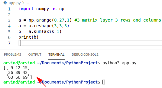 Numpy Sum Working Of Numpy Sum Function In Python With Examples - Classic Vintage Illustration - High Resolution